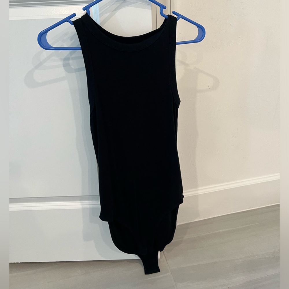 Women’s Black Bodysuit Tank Top